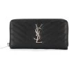 Saint Laurent Monogram matelassé zip-around wallet