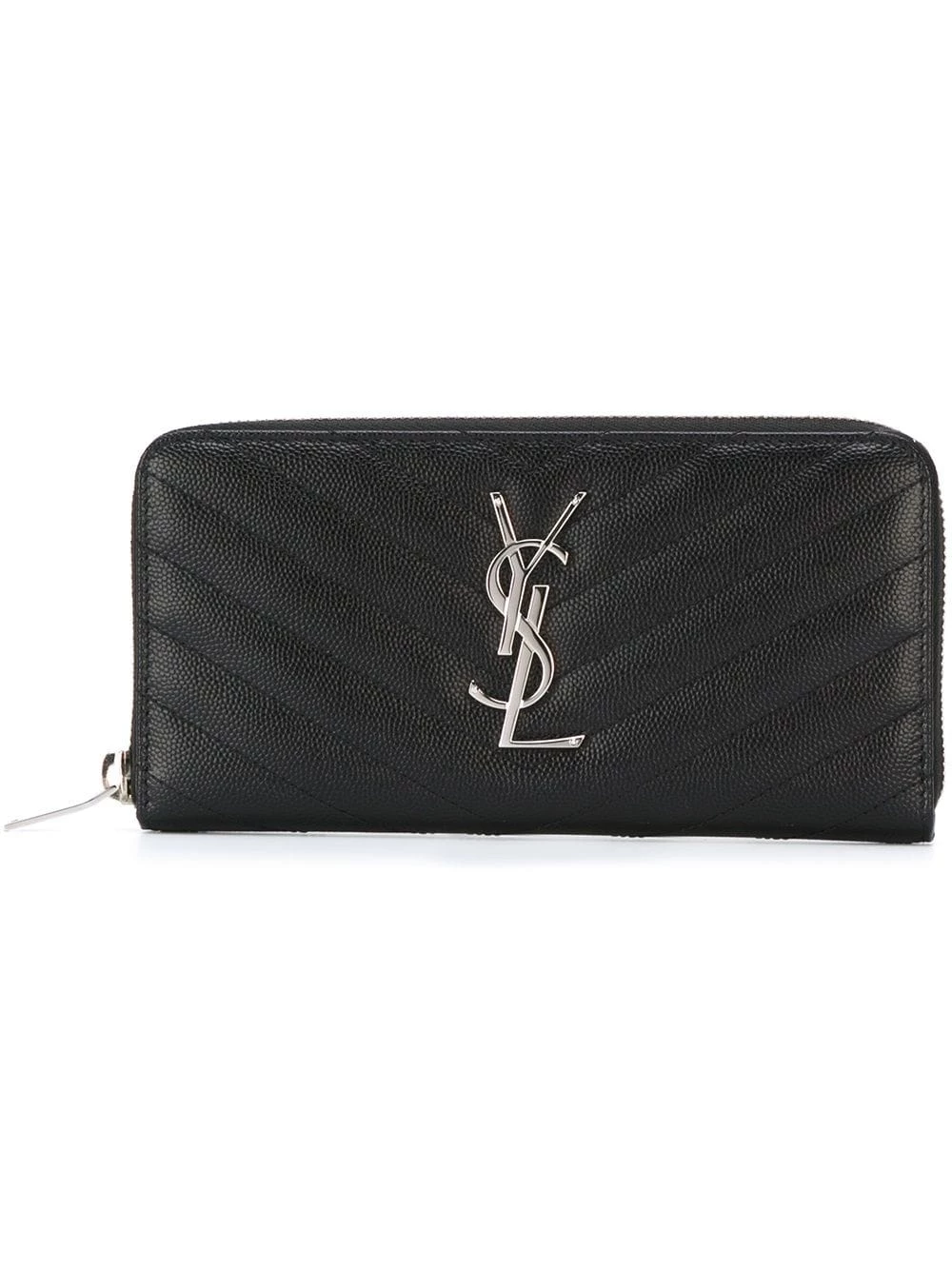 Saint Laurent Monogram matelassé zip-around wallet
