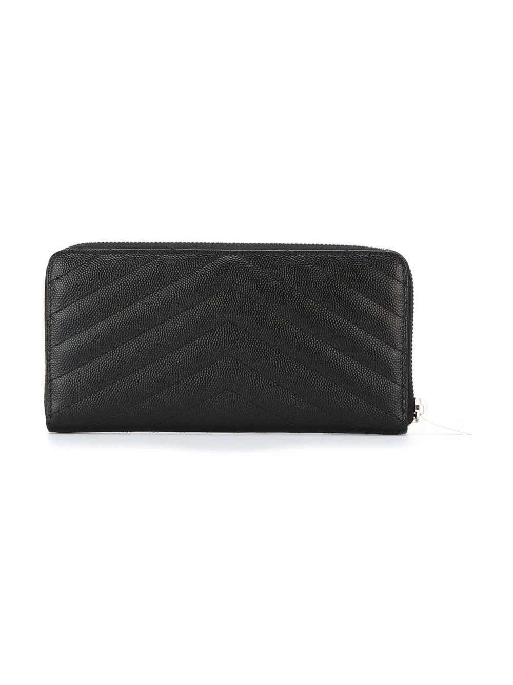 Saint Laurent Monogram matelassé zip-around wallet