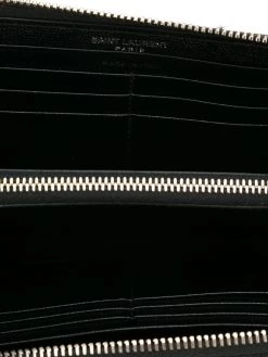 Saint Laurent Monogram matelassé zip-around wallet