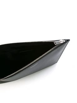 Saint Laurent stamped logo pouch