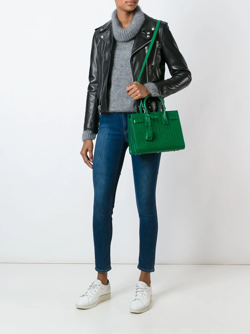 Saint Laurent classic biker jacket