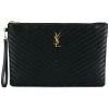 Saint Laurent Monogram quilted document holder