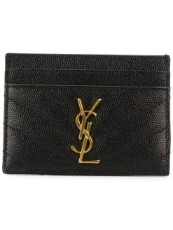 Saint Laurent Monogram quilted cardholder