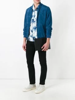 Saint Laurent Monogram zip pouch