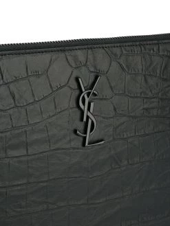 Saint Laurent Monogram zip pouch