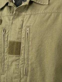 Saint Laurent collared military jacket