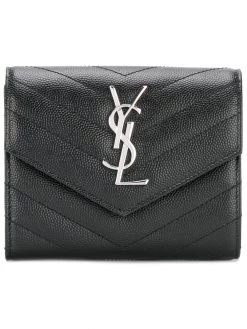 Saint Laurent Monogram flap wallet