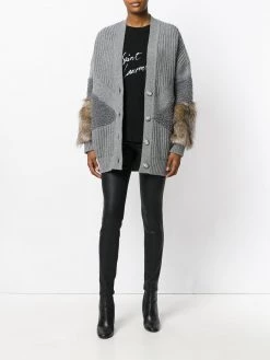 Saint Laurent signature crew-neck T-shirt