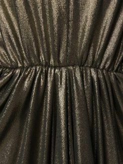 Saint Laurent gathered waist dress