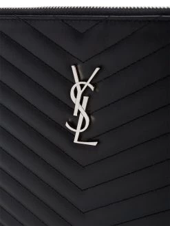 Saint Laurent Monogram matelassé pouch