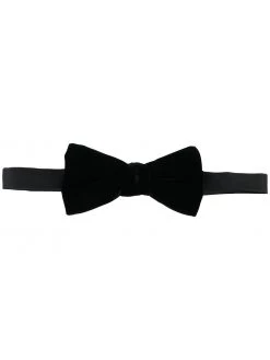 Saint Laurent velvet bow tie