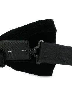 Saint Laurent velvet bow tie
