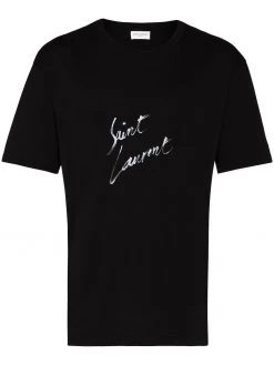 Saint Laurent oversized signature T-shirt