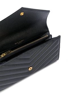 Saint Laurent large Monogram flap wallet