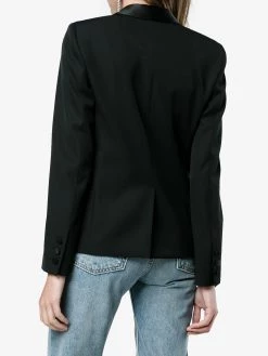 Saint Laurent Iconic Le Smoking Cropped Blazer