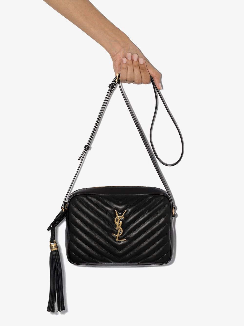 Saint Laurent small Lou Monogram cross body bag
