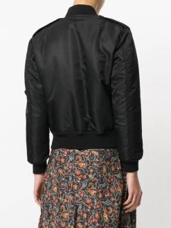 Saint Laurent classic zipped bomber jacket