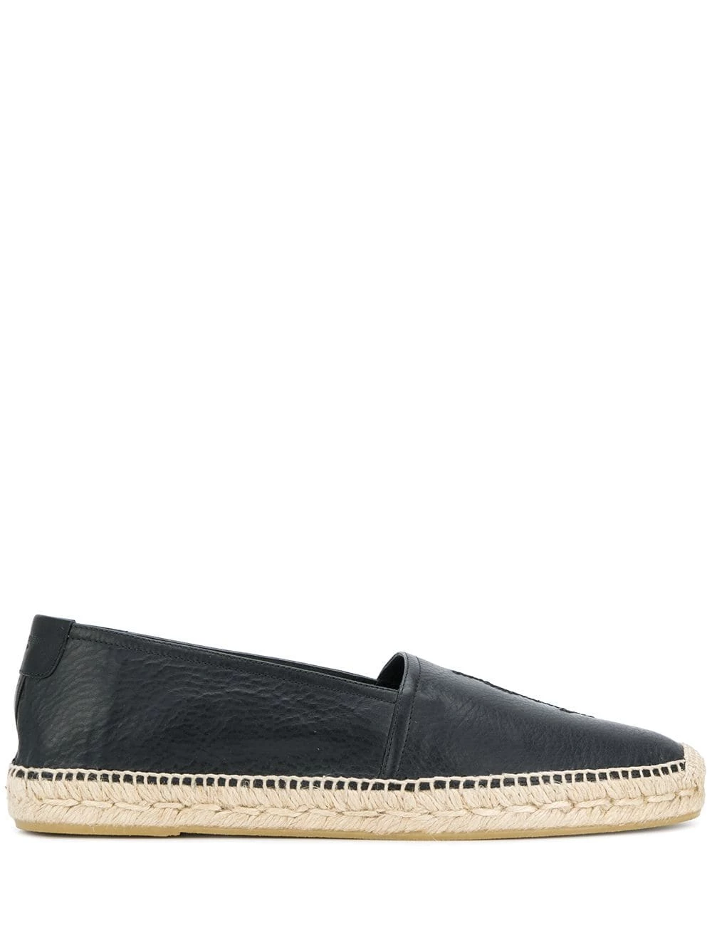 Saint Laurent embroidered monogram espadrilles