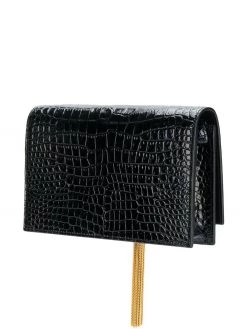 Saint Laurent Kate Monogram tassel bag