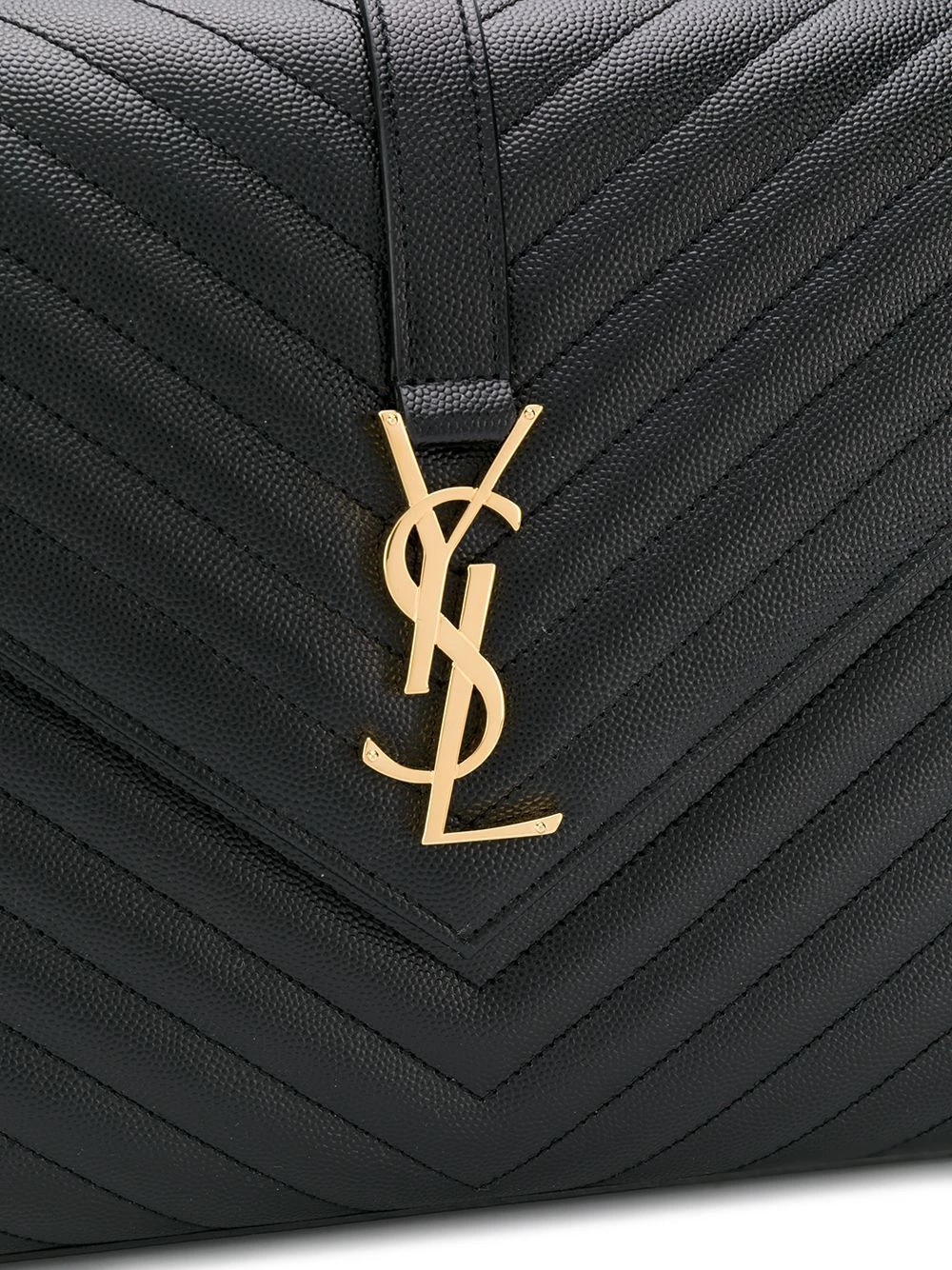Saint Laurent large envelope grain de poudre chain bag