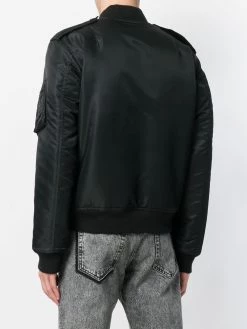 Saint Laurent padded bomber jacket