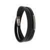 Saint Laurent ID narrow wraparound bracelet
