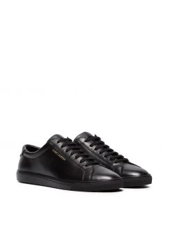 Saint Laurent Andy leather low-top sneakers