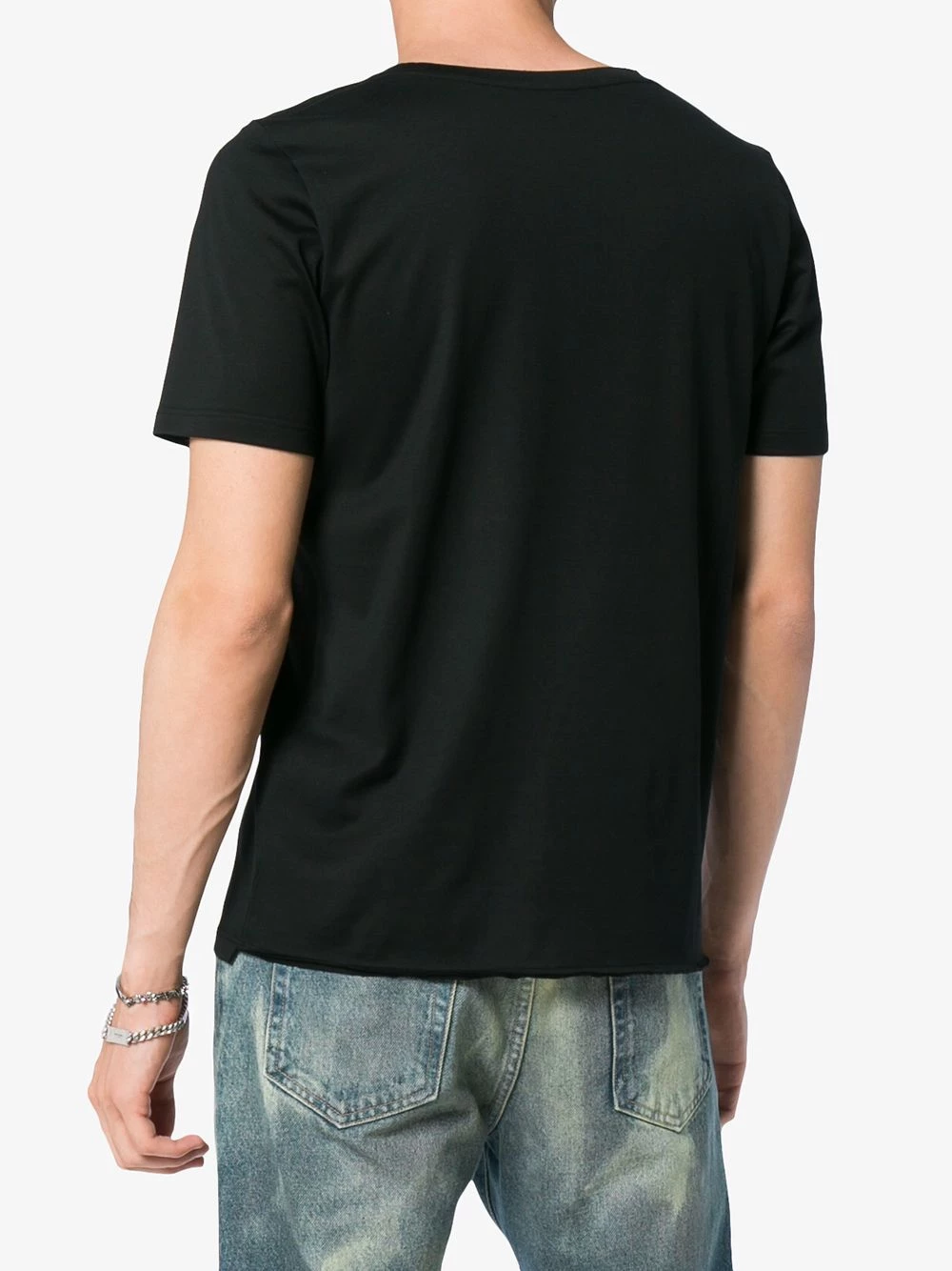 Saint Laurent logo print T-shirt
