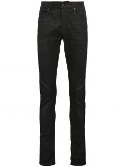 Saint Laurent coated skinny jeans