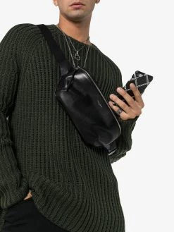 Saint Laurent logo-print belt bag