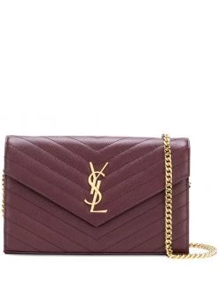 Saint Laurent Monogram chain wallet