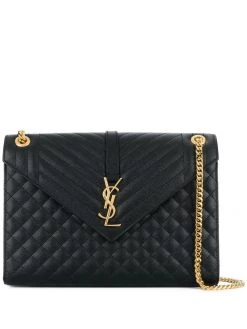 Saint Laurent large Envelope monogram shoulder bag