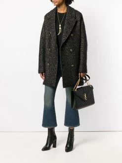 Saint Laurent large Envelope monogram shoulder bag