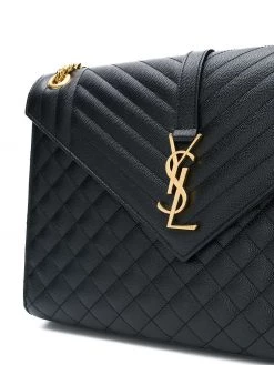 Saint Laurent large Envelope monogram shoulder bag
