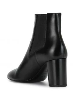 Saint Laurent mid heel leather upp