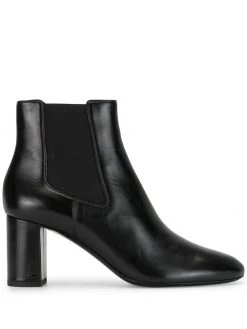 Saint Laurent mid heel leather upp