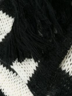 Saint Laurent striped scarf