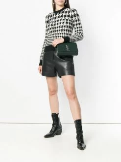 Saint Laurent medium Kate logo plaque bag