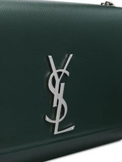 Saint Laurent medium Kate logo plaque bag