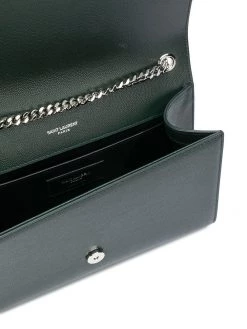 Saint Laurent medium Kate logo plaque bag