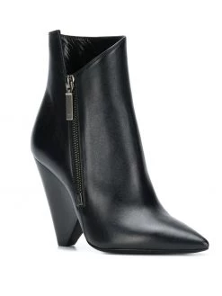 Saint Laurent Niki 85 asymmetric boots