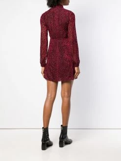 Saint Laurent devoré mini dress