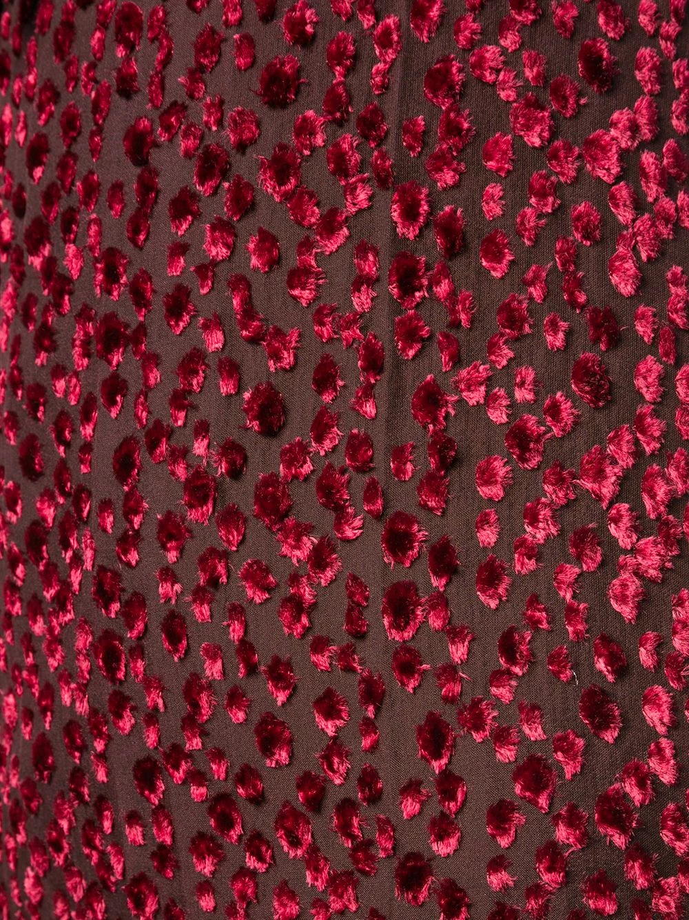 Saint Laurent devoré mini dress