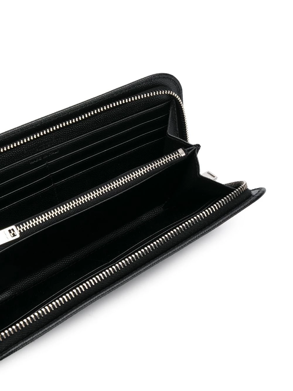 Saint Laurent logo zipped wallet