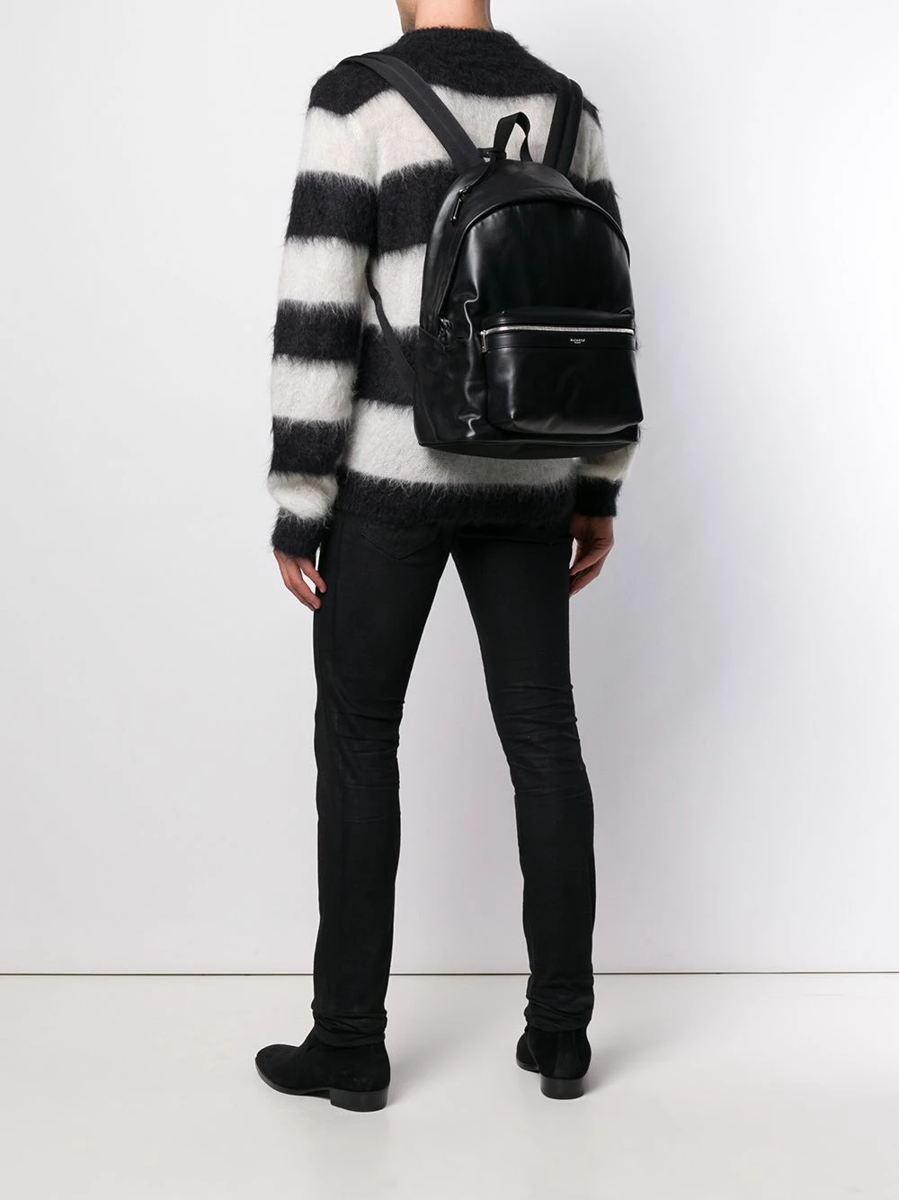 Saint Laurent City leather backpack