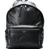 Saint Laurent City leather backpack