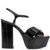 Saint Laurent Farrah crisscross sandals