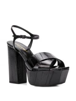 Saint Laurent Farrah crisscross sandals