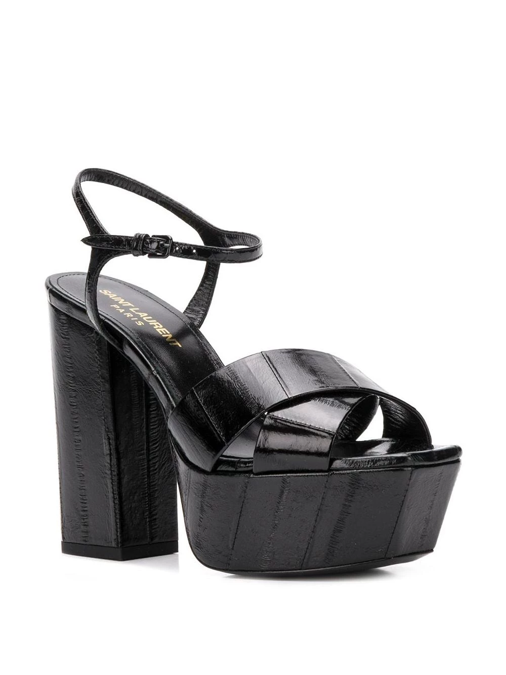 Saint Laurent Farrah crisscross sandals
